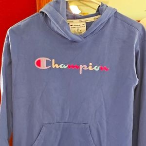 Champion Purple Hoodie